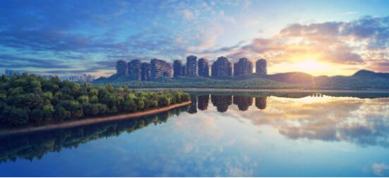 一见露台许终生亨特集团“山湖系”一号作品亨特·山屿湖耀启清镇