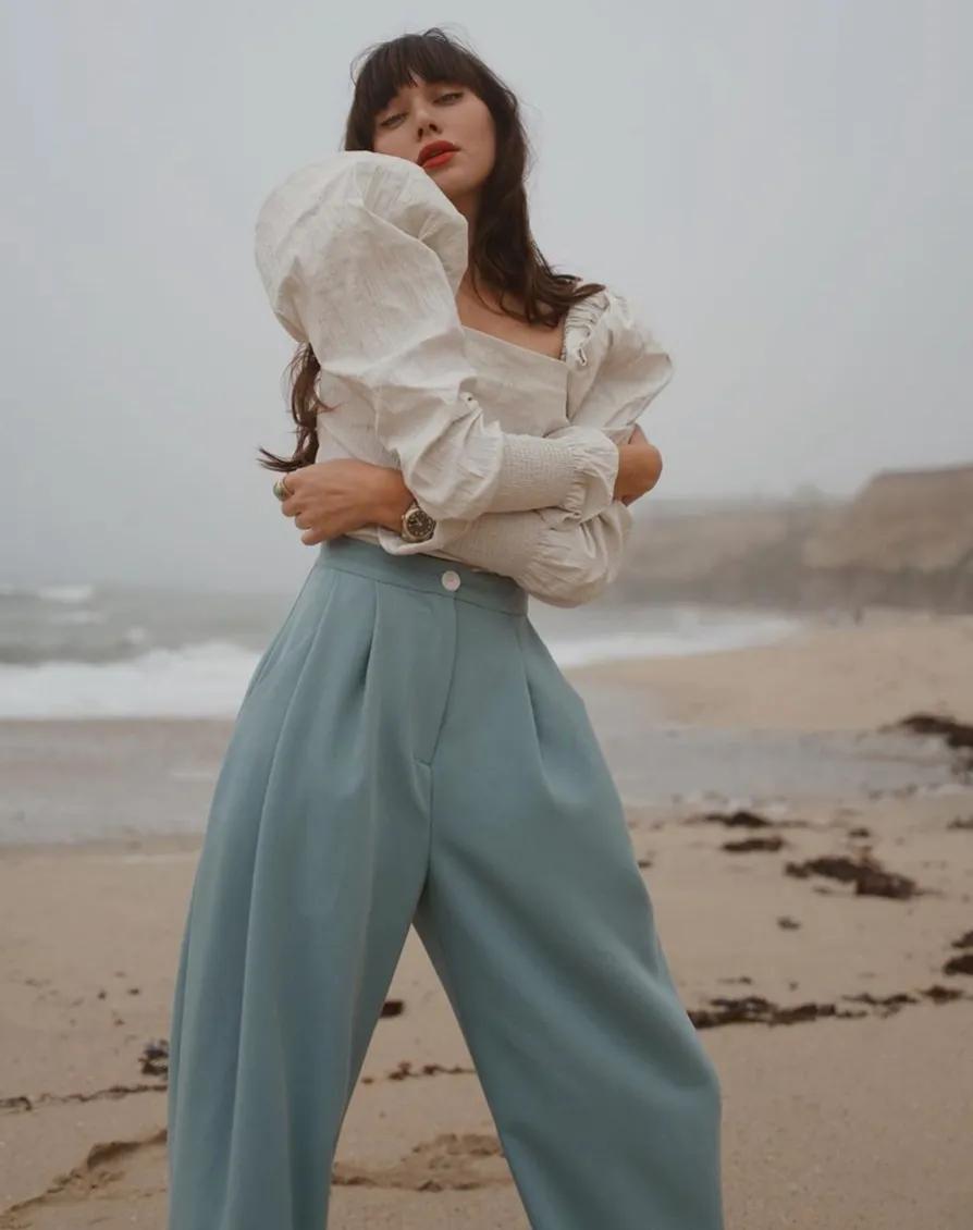 超级加长西裤,超级垂感西裤