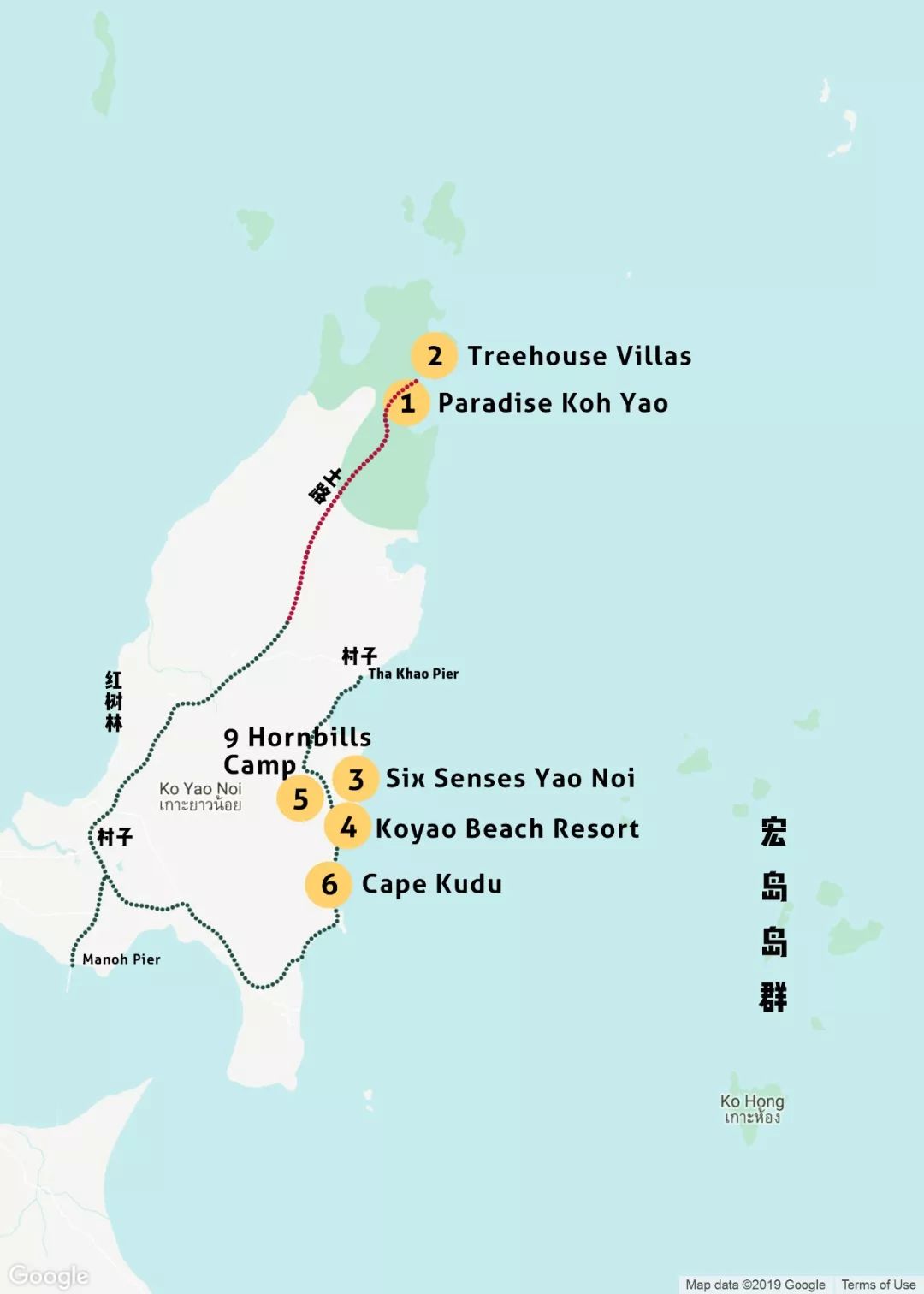 普吉边上的小众海岛，竟然有这么多好酒店？