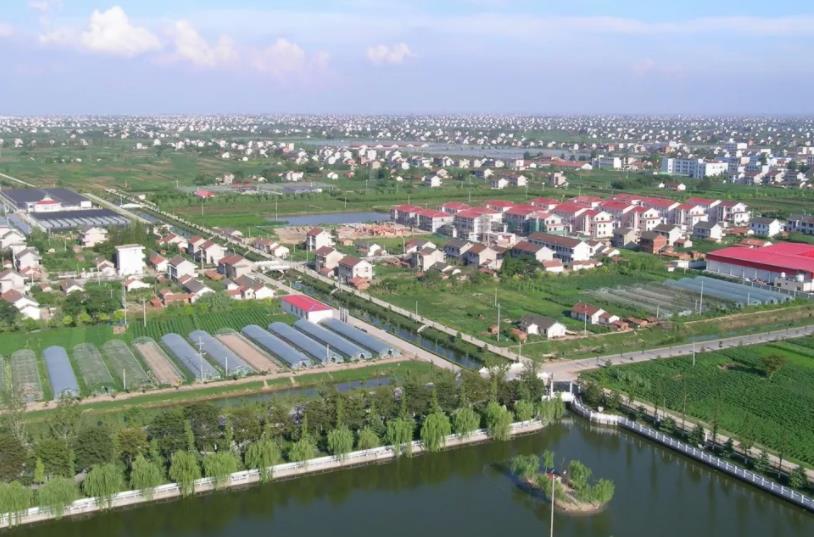 江苏真实的农村面貌，楼房普遍是二三层高，江苏农村没浙江富裕？