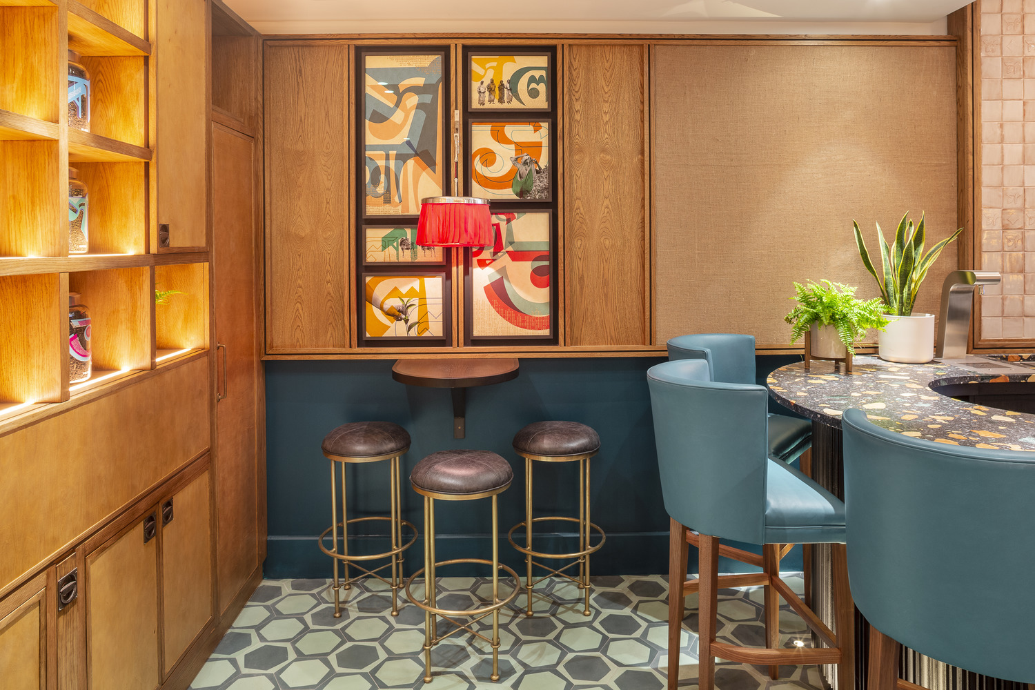 Teatulia孟加拉茶叶品牌和室内设计