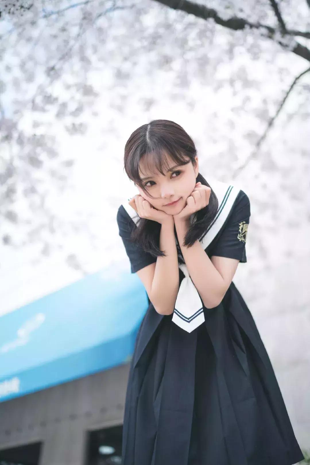 多人黑色jk制服照片壁纸,jk制服女生壁纸高清