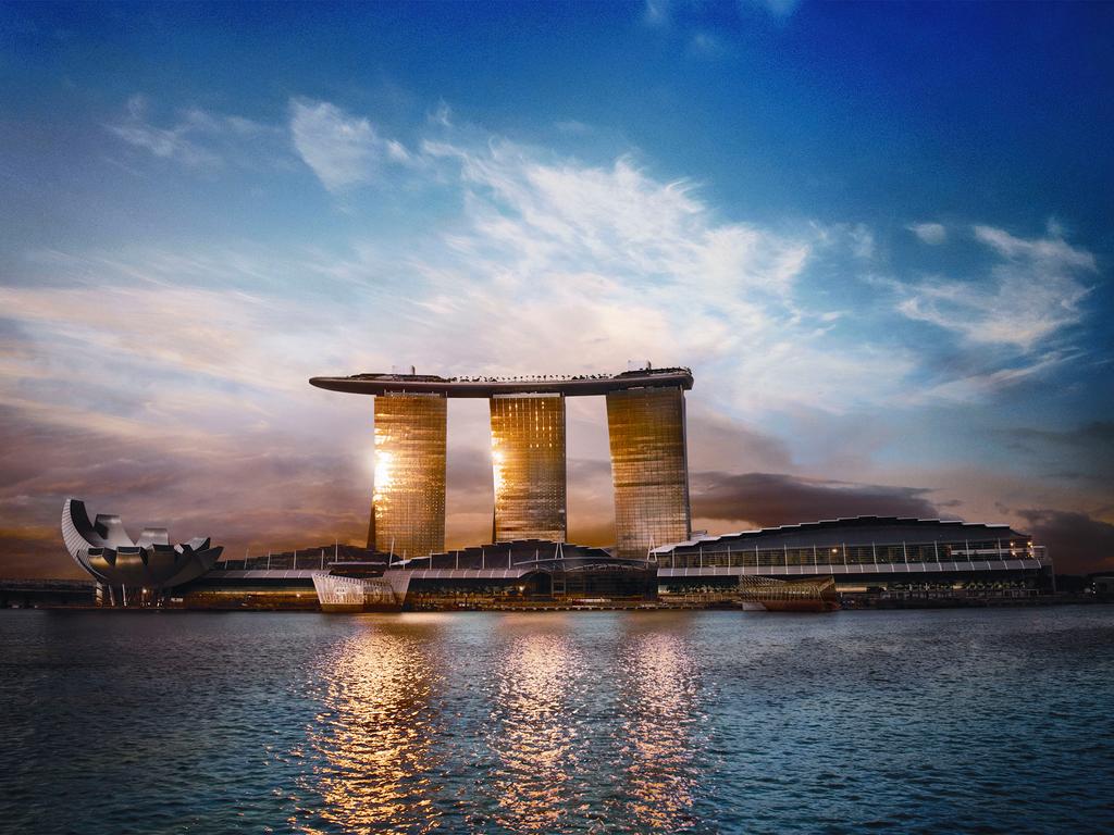入住新加坡滨海湾金沙酒店,marinabaysands