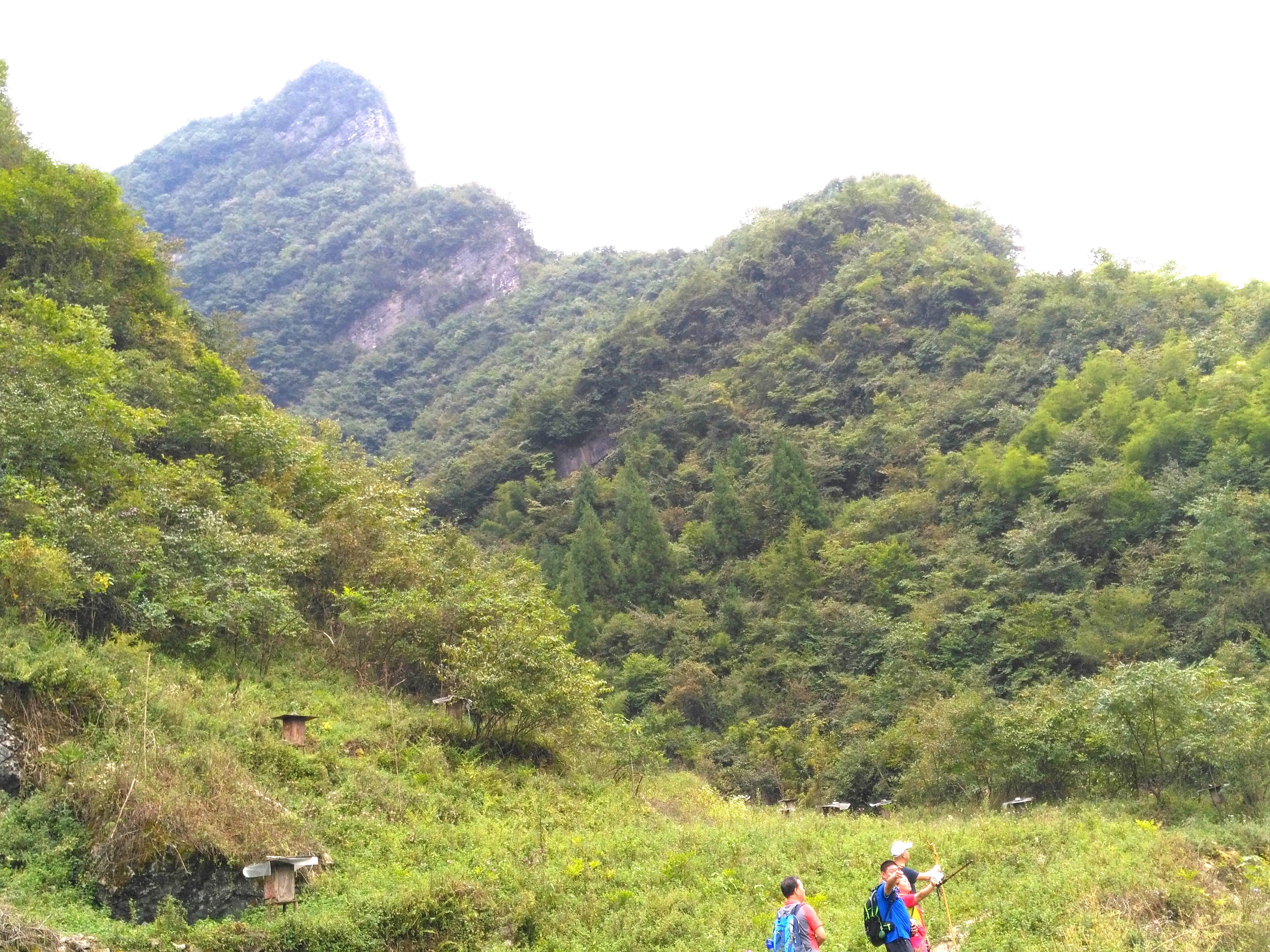 西漂湾瀑布群,建始西漂湾瀑布群