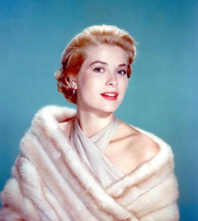 格蕾丝凯利奥黛丽赫本合影,格蕾丝凯利时期的好莱坞女星