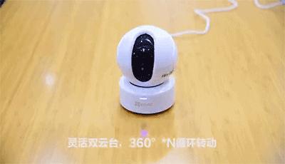 萤石c6c无极巡航成像效果,萤石c6c红外星光全彩夜视800万