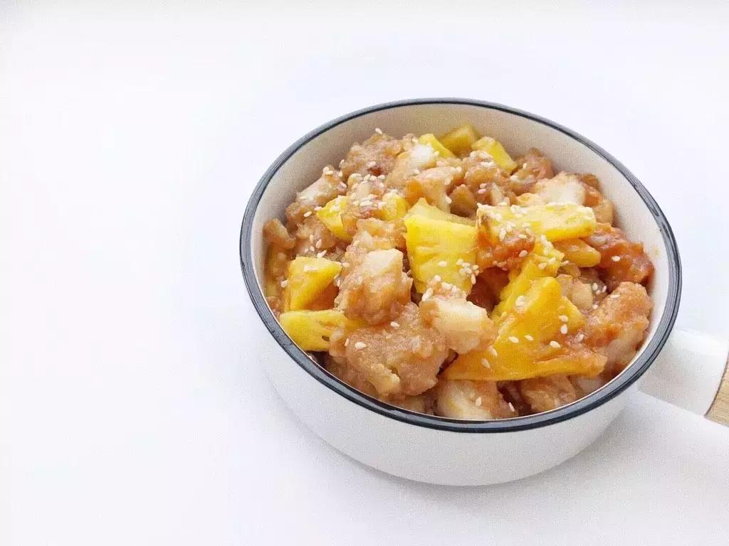 酸甜菠萝龙嘴鱼,番茄菠萝龙利鱼