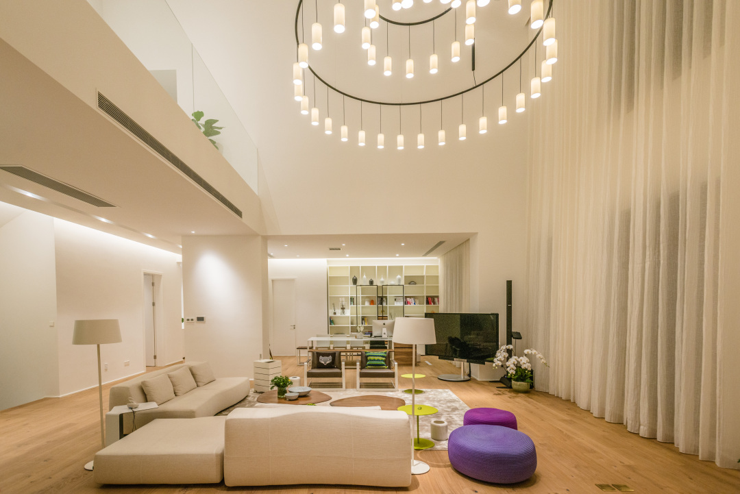 跃层轻奢高级感,跃层设计极简轻奢