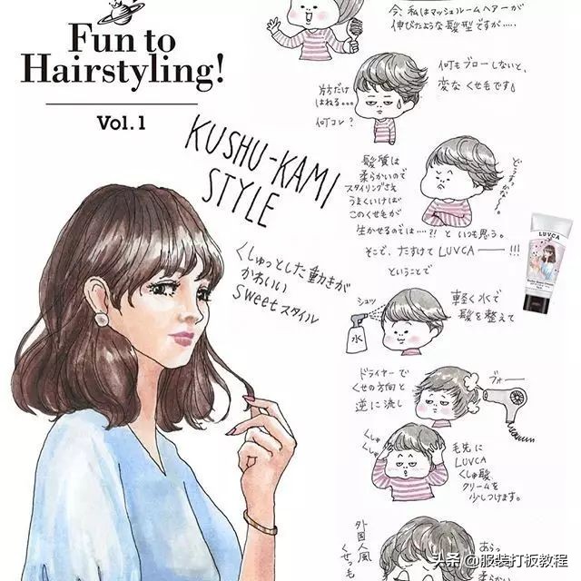 时尚穿搭手绘服装设计,纯手绘服装搭配设计稿