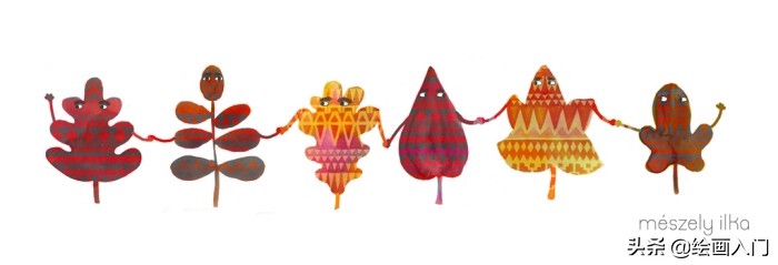 关于《童年》的插画作品,童年我和姥姥手绘插画