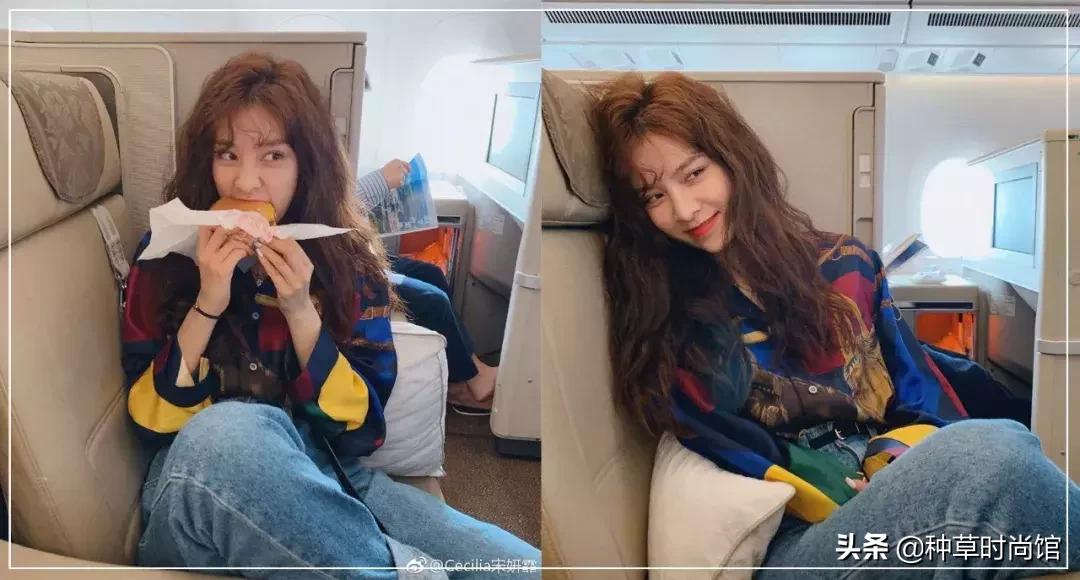 羊毛卷头发t恤穿搭,夏季烫羊毛卷穿搭