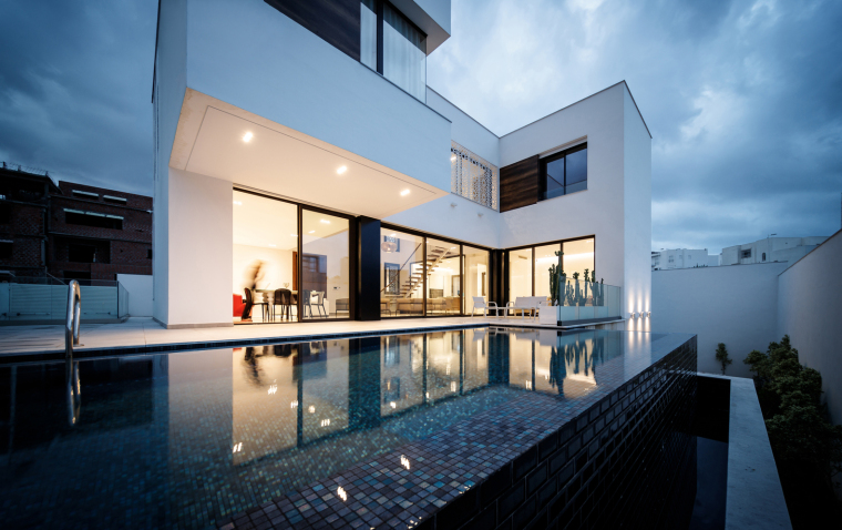 z型现代别墅,突尼斯豪宅