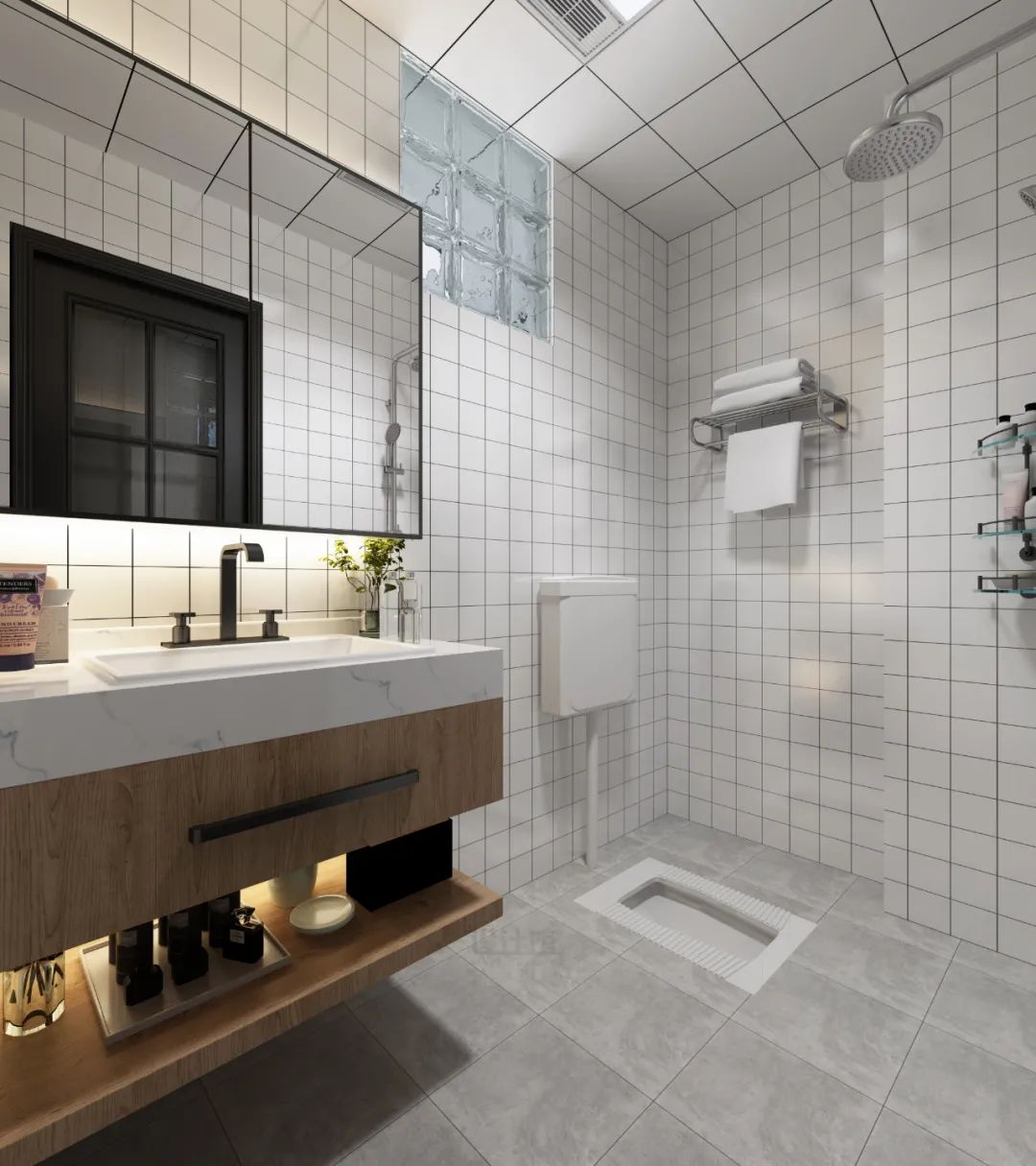 卫生间太小怎么布局长方形,卫生间太小怎么装修比较好看