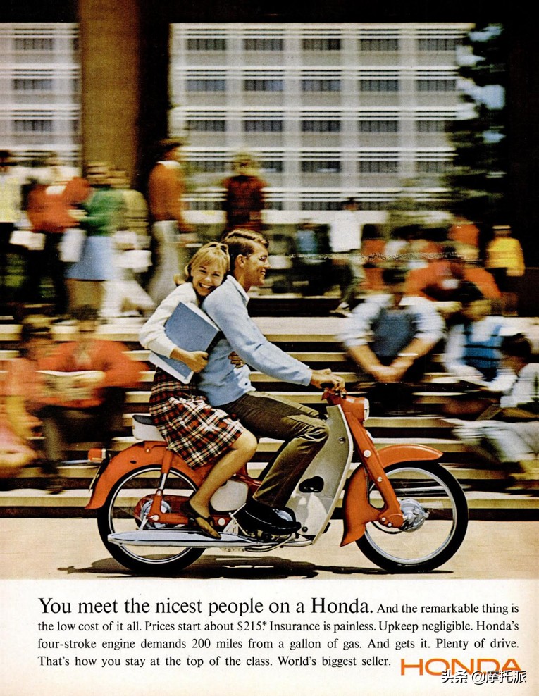 你知道“情人”最多的摩托车吗？对，就是那个卖出1亿辆的家伙