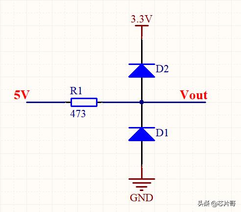 二极管钳位电路中的多余电压,二极管的钳位作用电路图