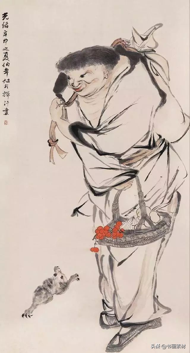 任伯年与范曾老子出关图的对比 (任伯年范曾书法作品)