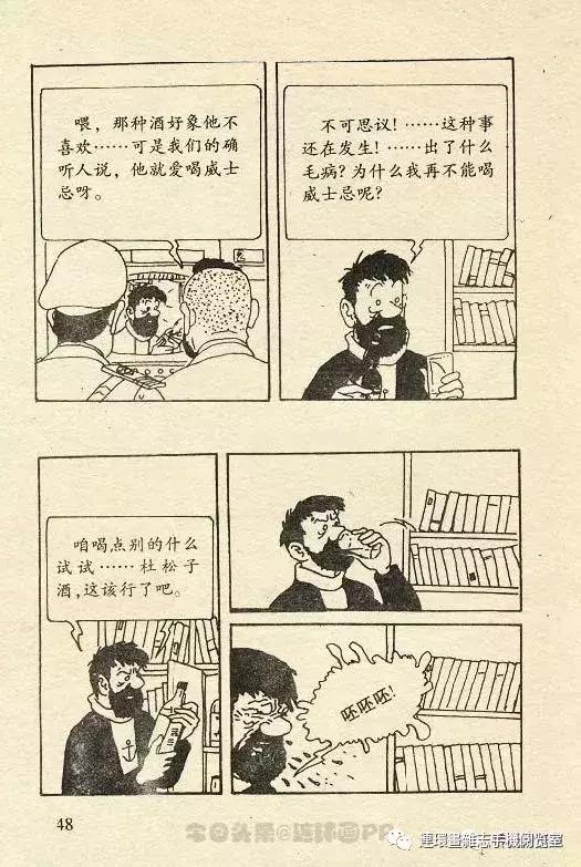 丁丁历险记之丁丁在刚果,丁丁历险记丁丁被石头绊倒