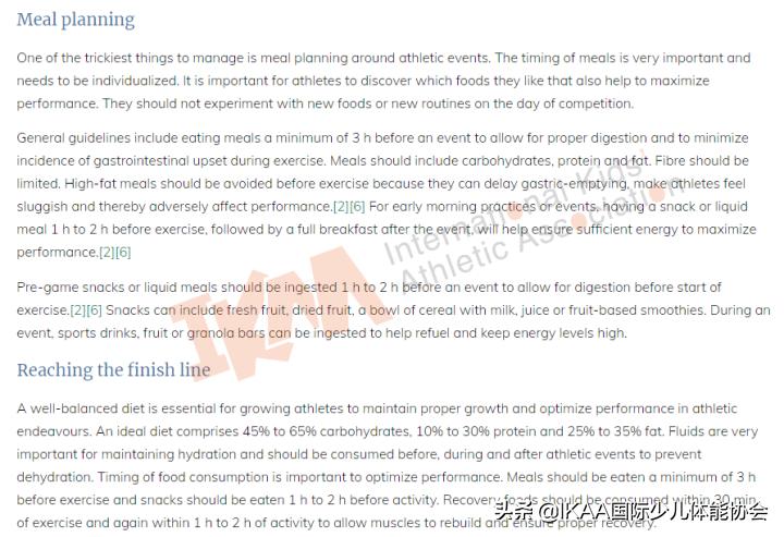 运动员合理的营养要求,健身运动后营养摄取