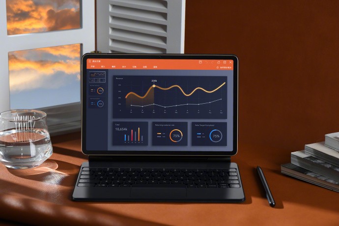 荣耀平板v7pro电脑模式办公,荣耀平板v7wps办公体验