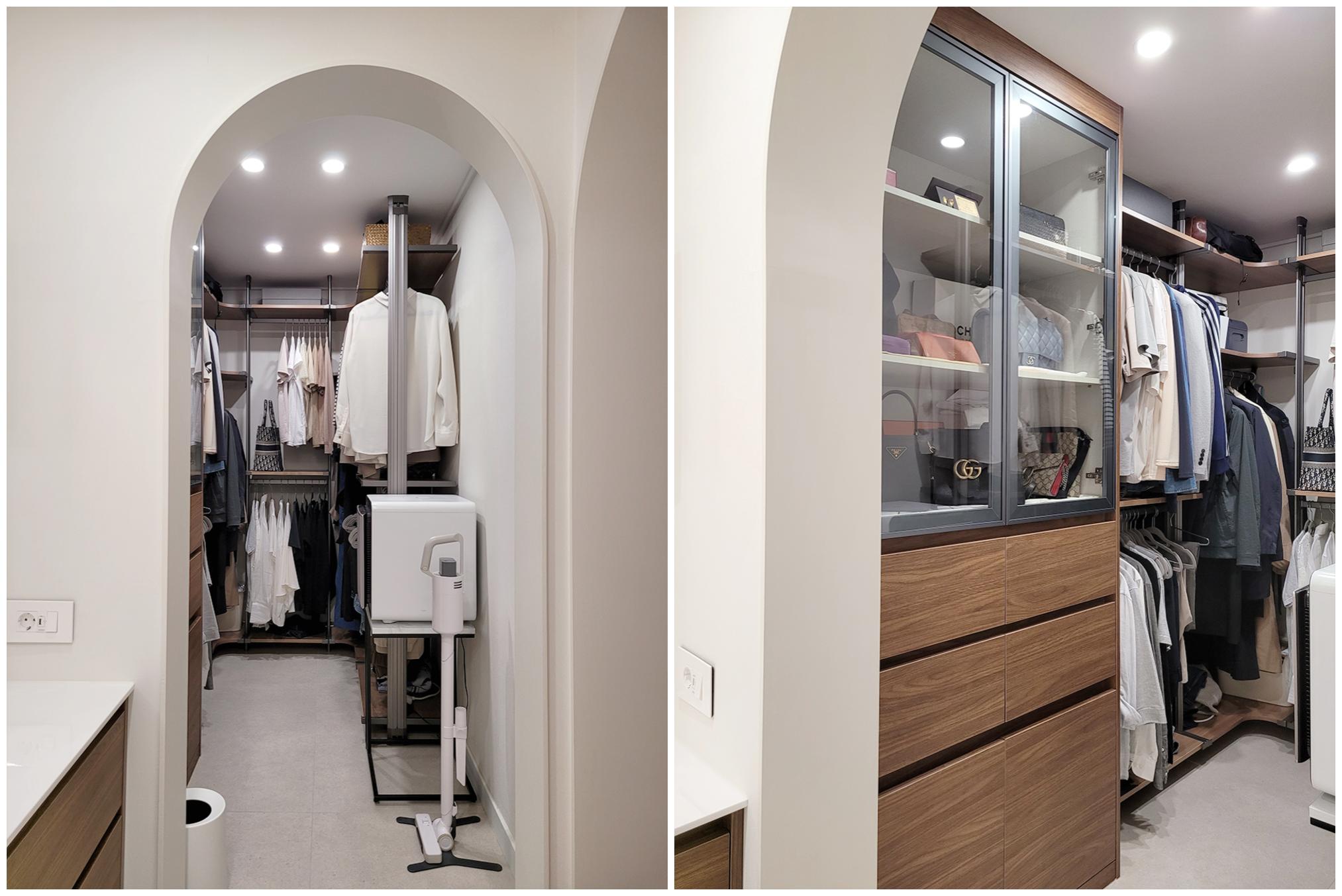 两居室这样装修清爽干净无负担,两套房子打通后装修效果