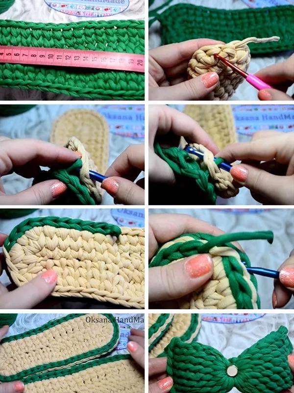 diy手工制作拖鞋,自制小拖鞋手工