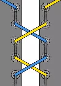 adidasozweego花式鞋带系法,几十种系鞋带的方法