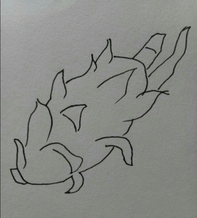 画食物甜品和水果零食简笔画,简笔画儿童3-6岁简单水果