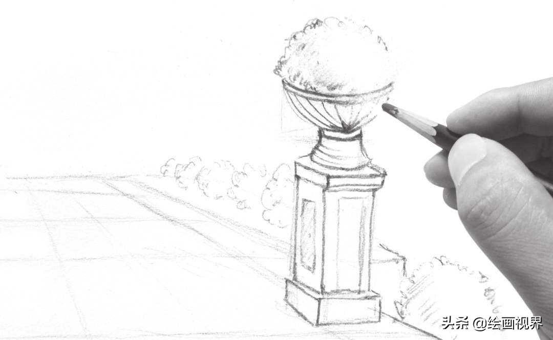 风景写生速写技巧及方法,速写风景绘画技巧和方法