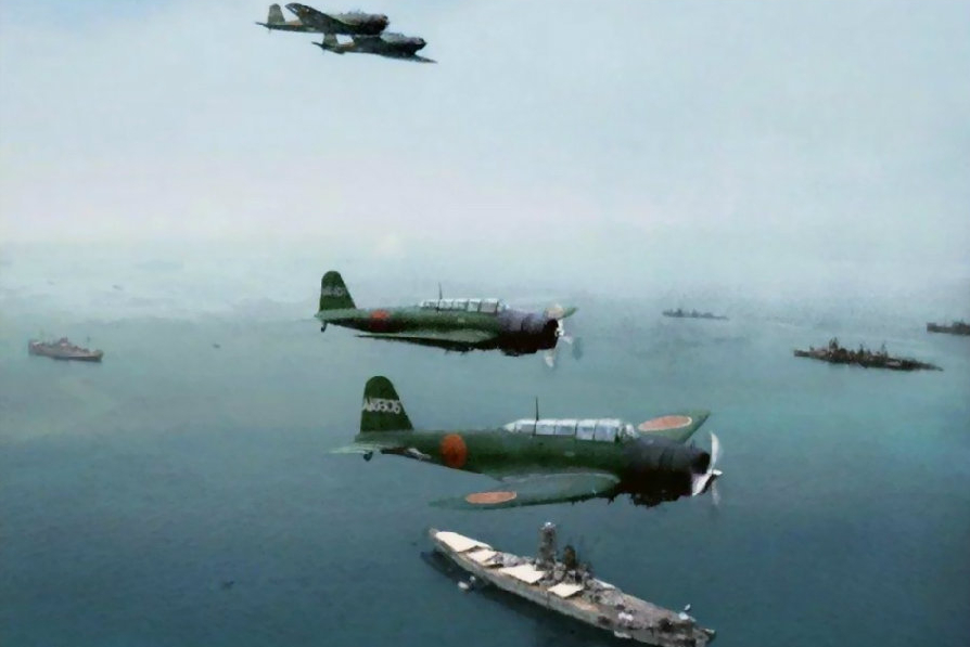 日本舰载机技术从德国偷师学艺？最终仍不敌美国战机，败局已定
