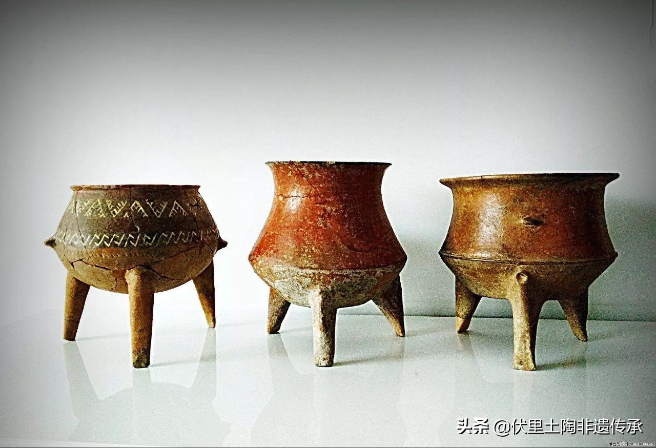 非遗伏里土陶作品,山东非遗伏里土陶