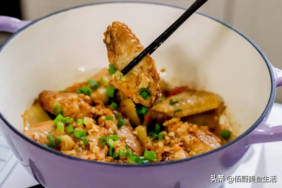 鲜椒蒜香翅的做法,广东鹅焖掌翅的做法大全