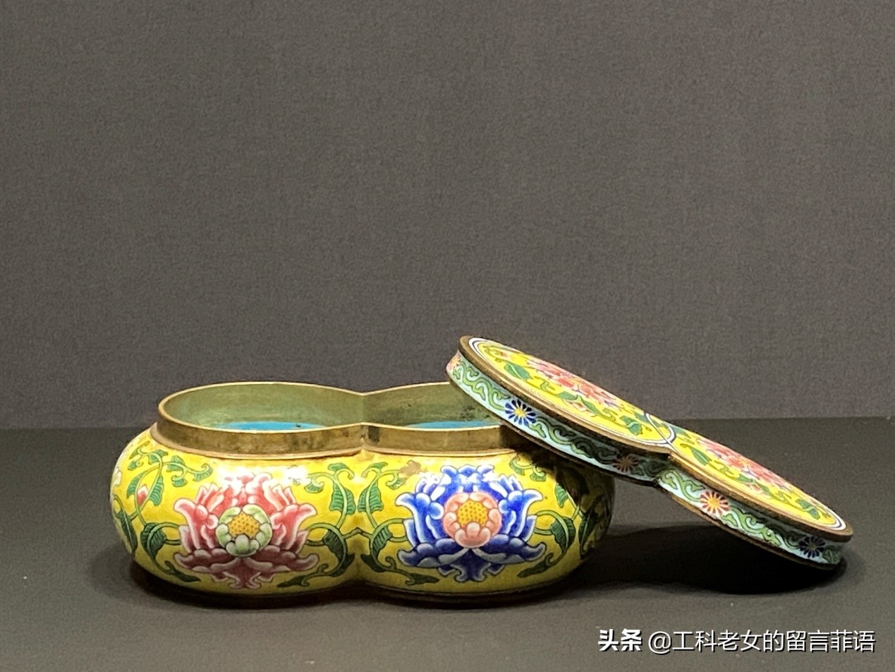 清宫铜胎珐琅器图片,珐琅重器真品图片