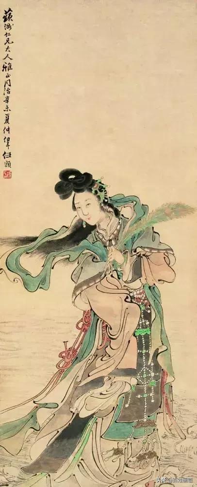 任伯年写意人物作品鉴赏 (任伯年画的人物仕女图)