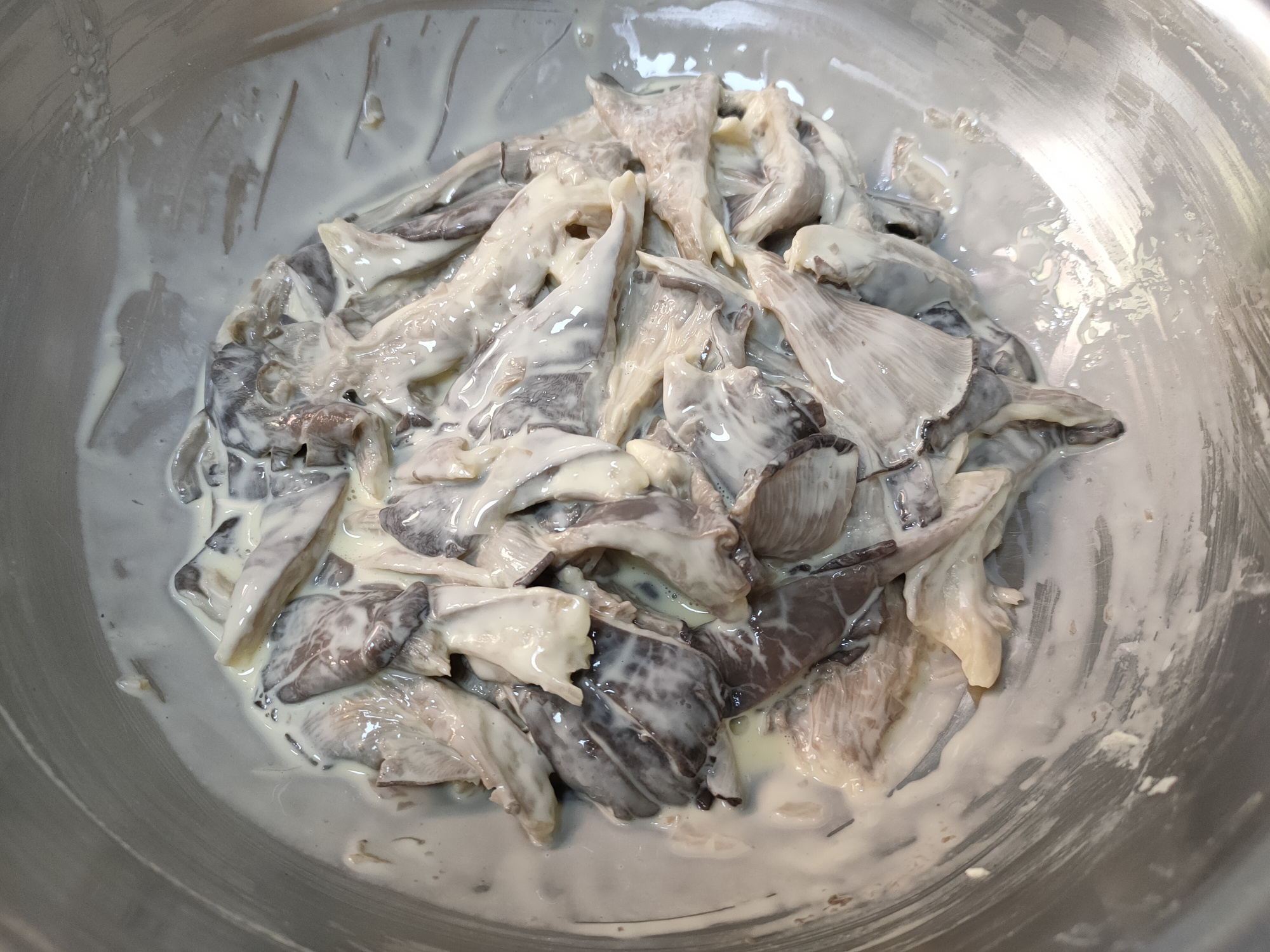 干炸蘑菇用香脆炸粉可以不,干炸蘑菇怎么挂糊