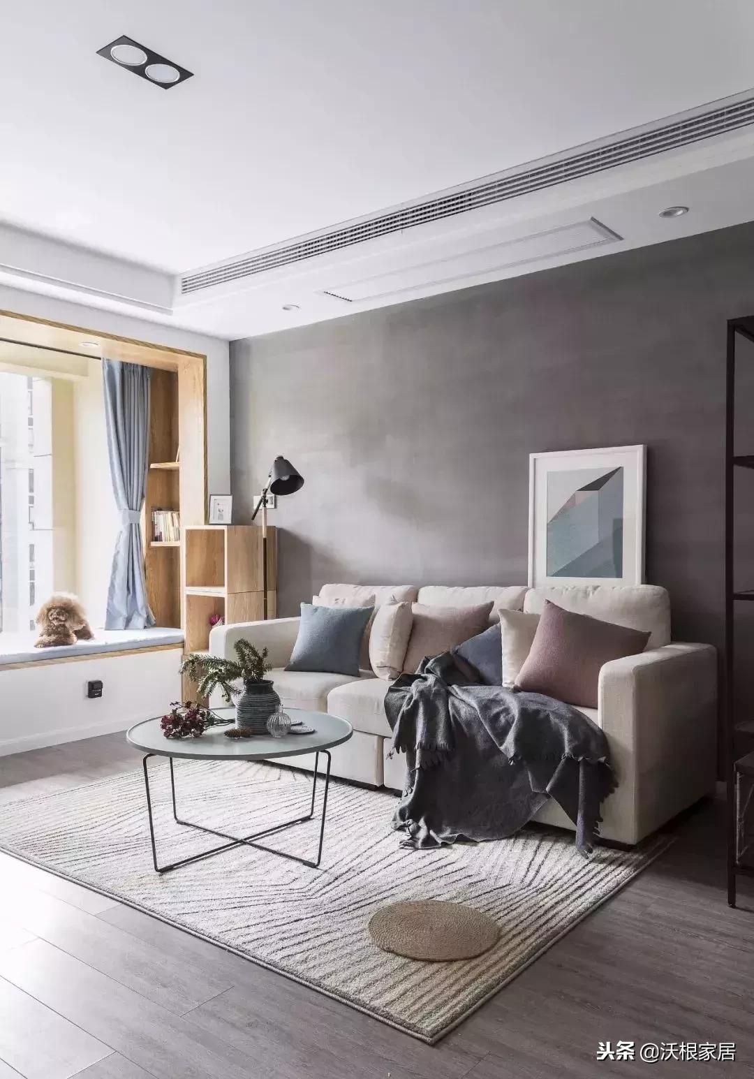 墙壁刷灰色漆效果图,灰色漆刷地面