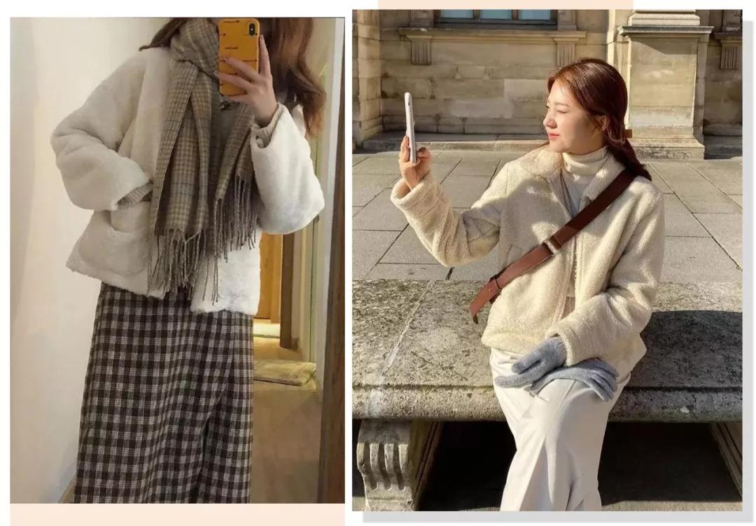 春天几月适合穿羊羔毛外套,羊羔毛外套burberry