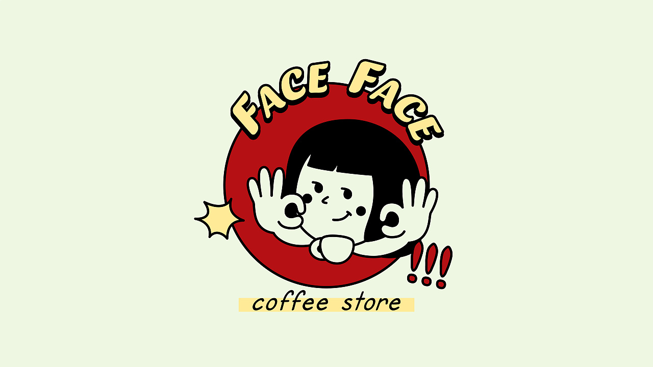 圆脸蛋儿咖啡品牌|这个IP设计有够可爱的