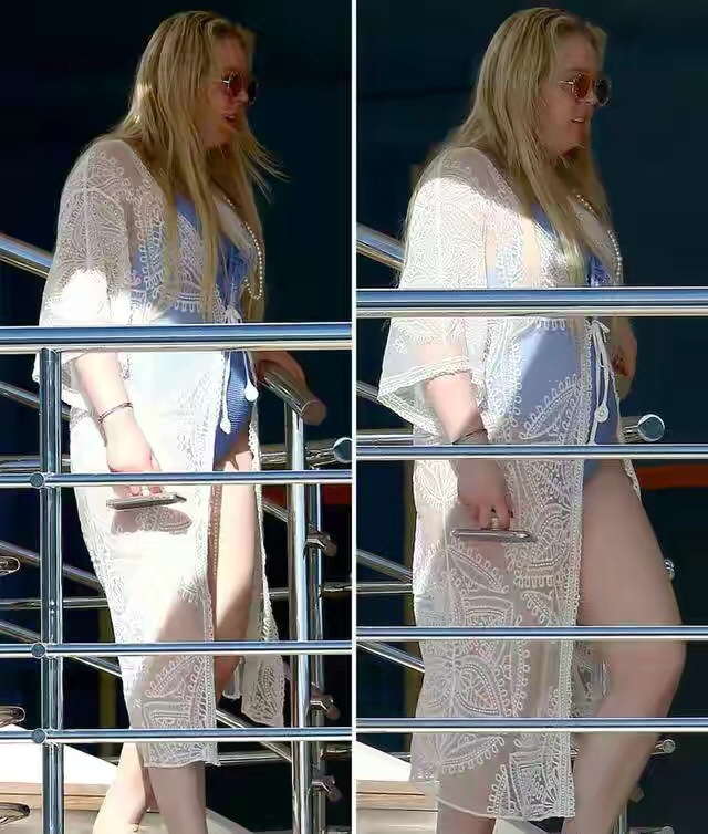 伊万卡秀身材,伊万卡海边秀身材