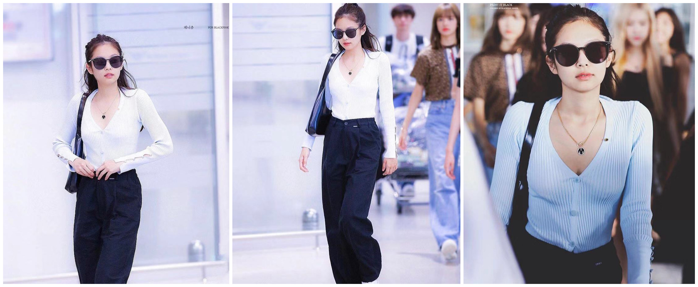 金智妮穿搭妆容,blackpinklovesickgirls金智妮分解