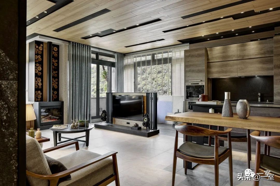 梁志天唐忠汉排名,现代风背景墙作品