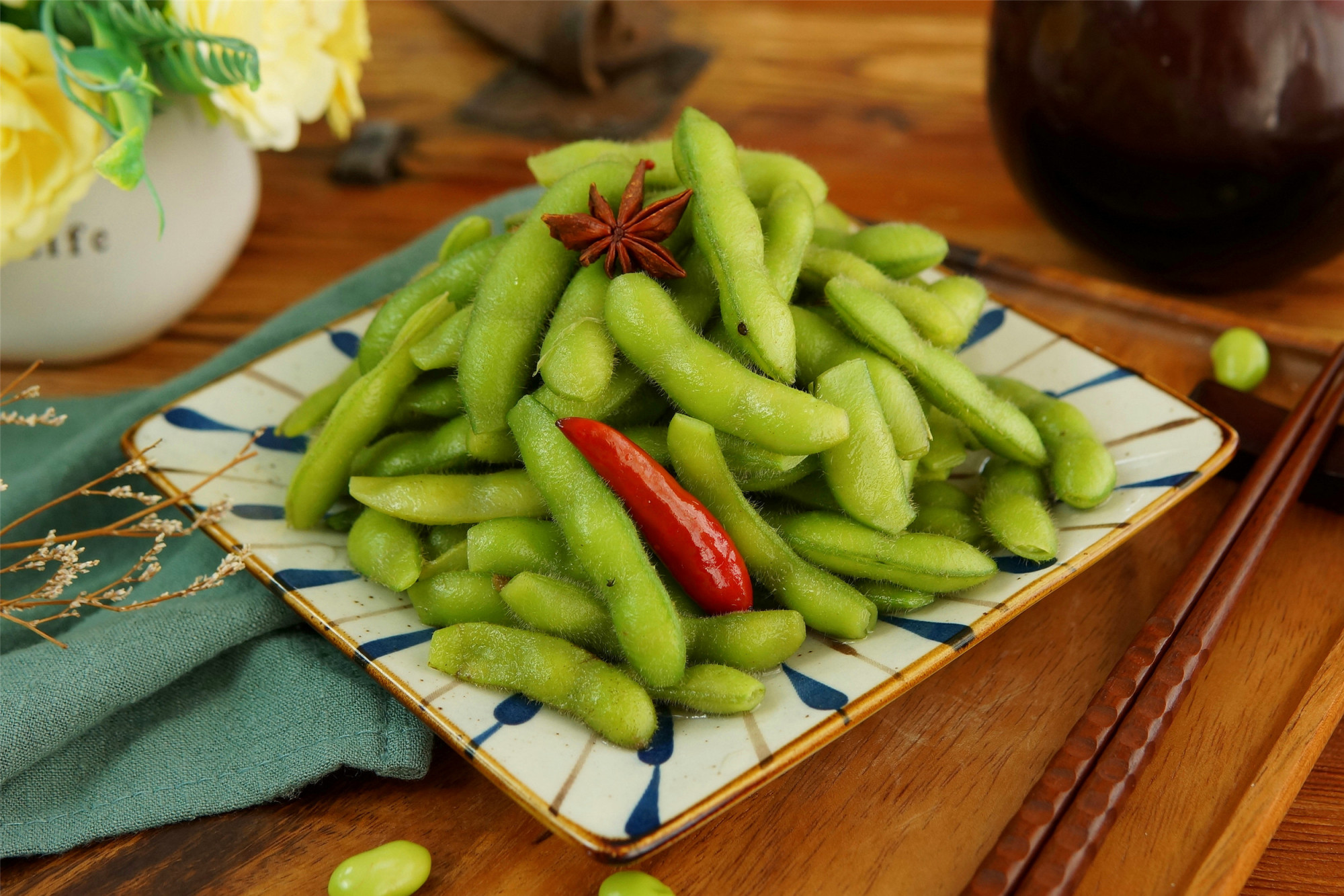 煮毛豆冒白沫,煮毛豆容易烂怎么办