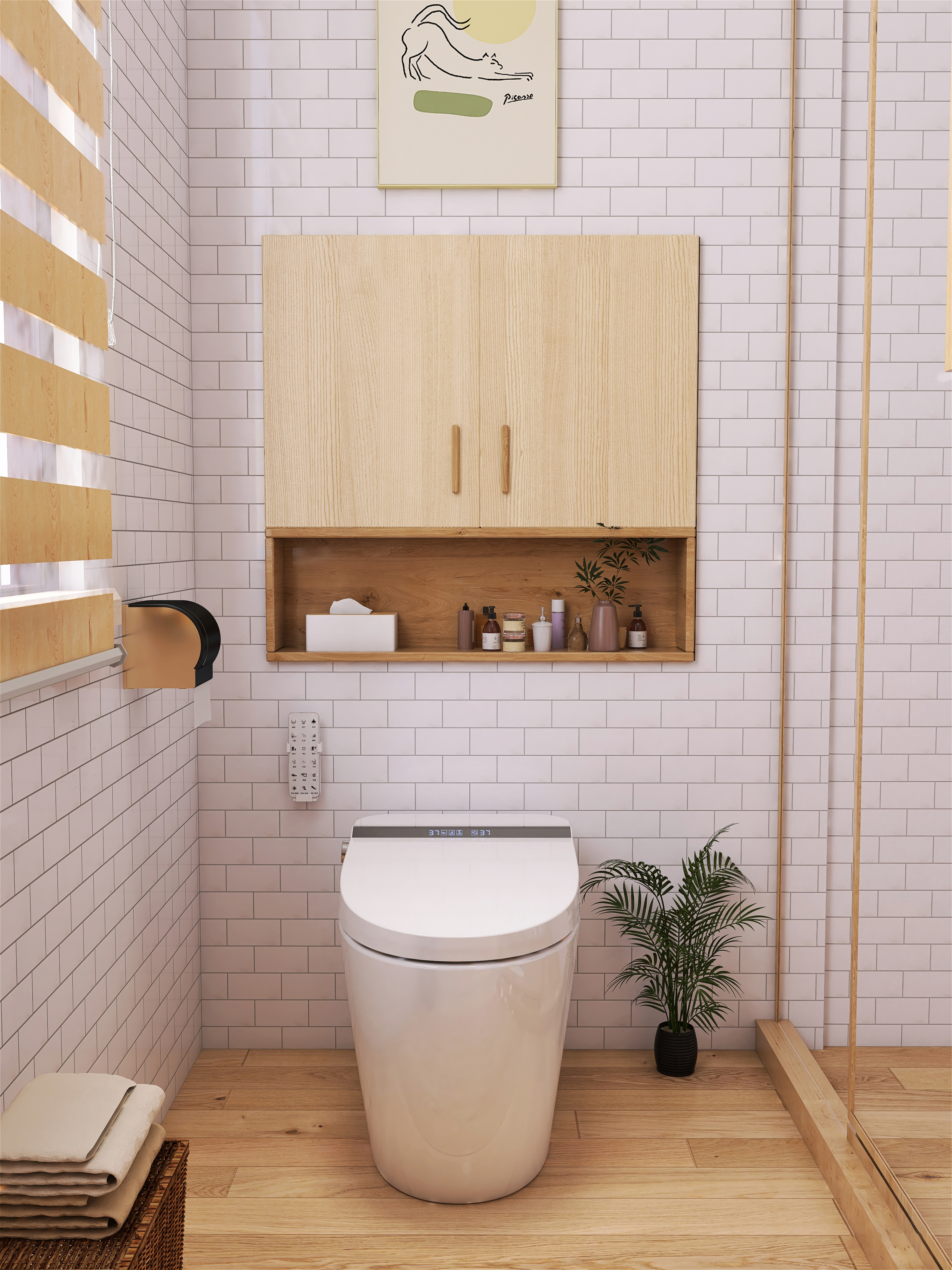 小空间卫生间智能马桶推荐,小户型智能轻奢马桶