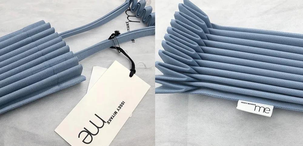 菱格褶皱链条包三宅一生,三宅小众菱格包