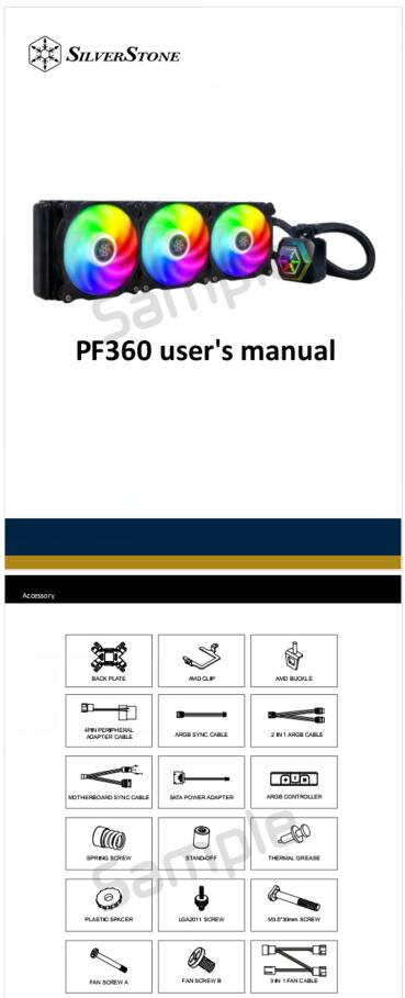 银欣360水冷散热器,压制12代处理器的水冷