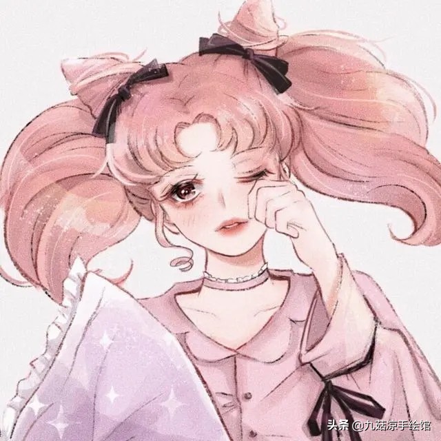 简单漫画头像大全可爱女生,好看的漫画头像男女可爱萌