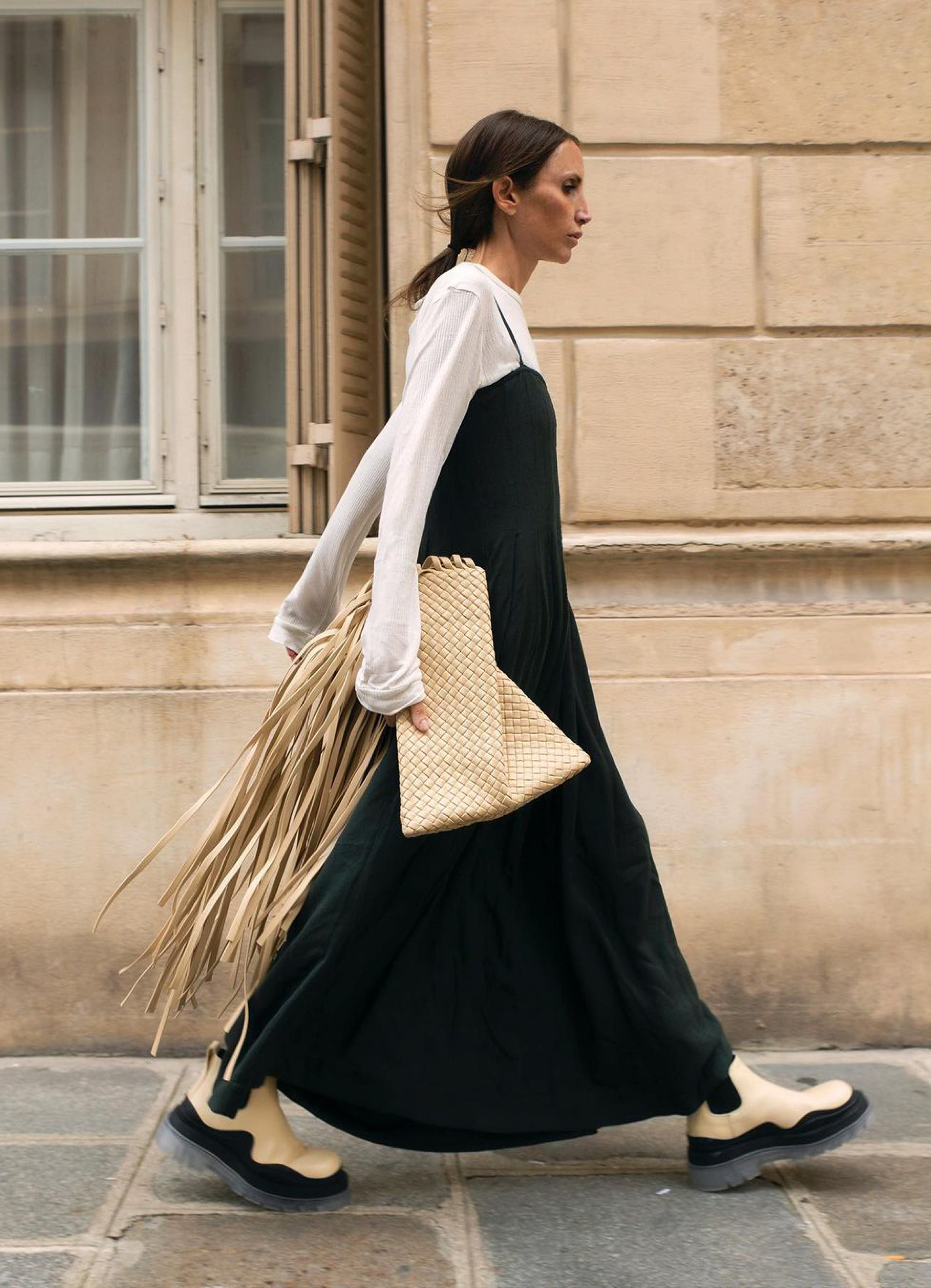 适合小个子粗腿的烟筒靴,今年最火的粗跟烟筒靴