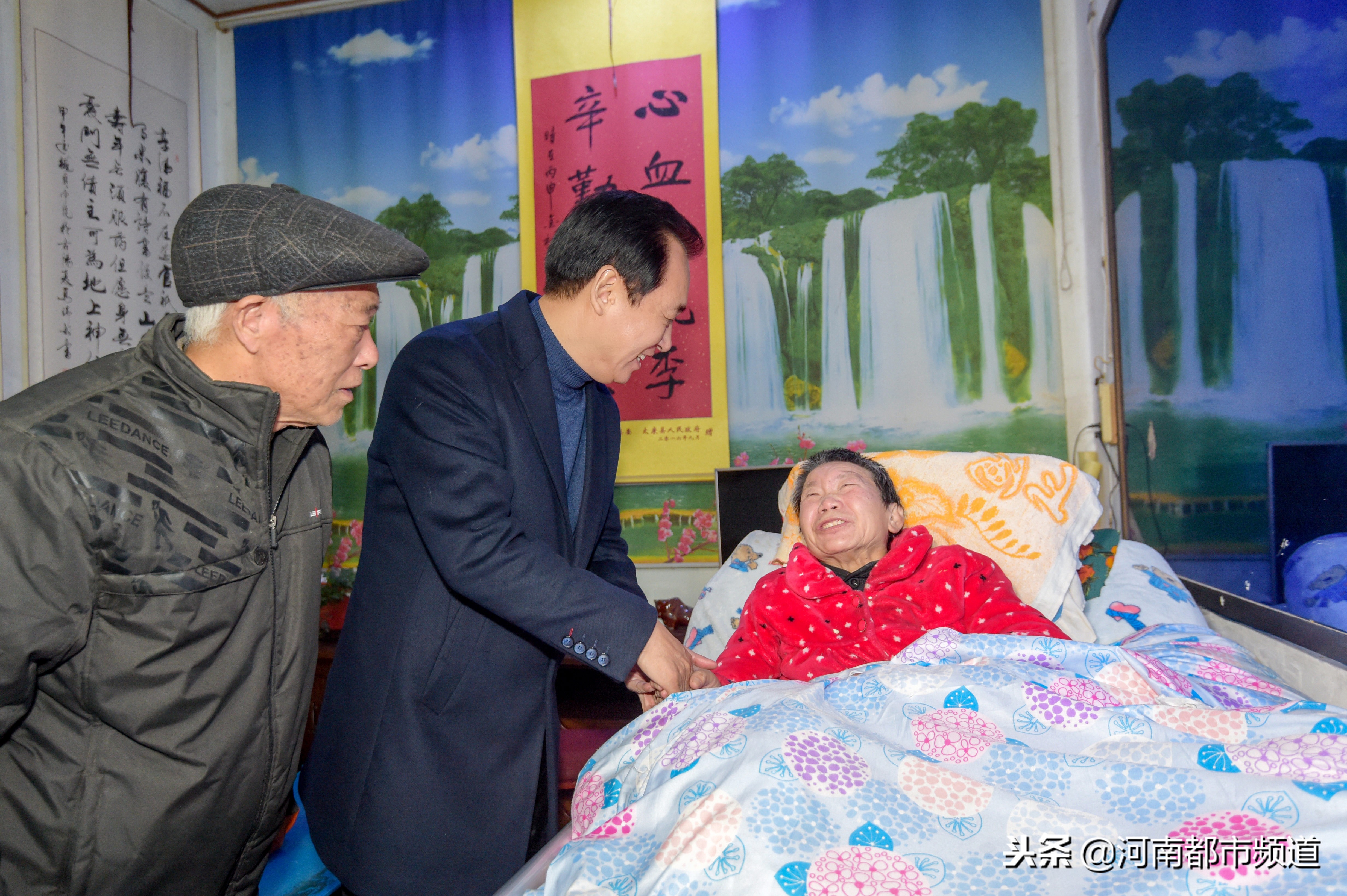 许家印阔别20年再回乡,许家印回故乡完整视频