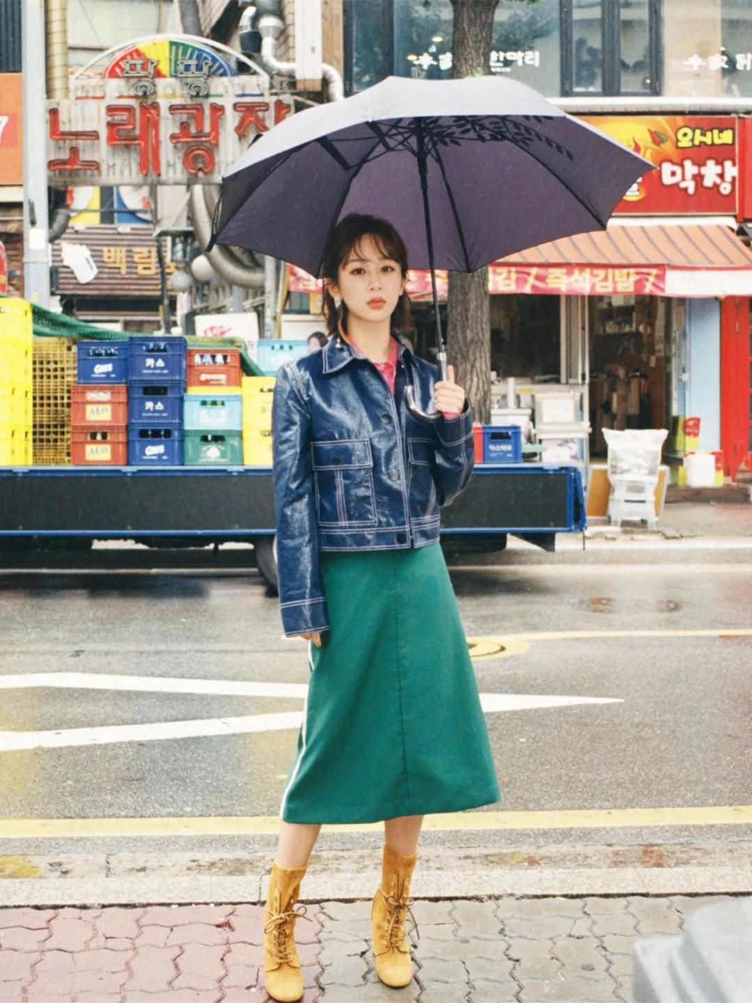 女孩皮衣新款爆款12岁春季,皮衣裙子新款套装