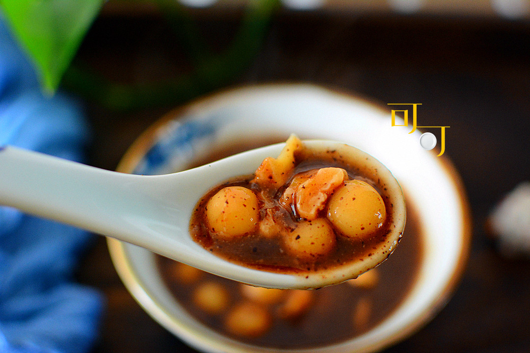 糯米豆沙圆子的做法,豆沙糯米圆子甜品