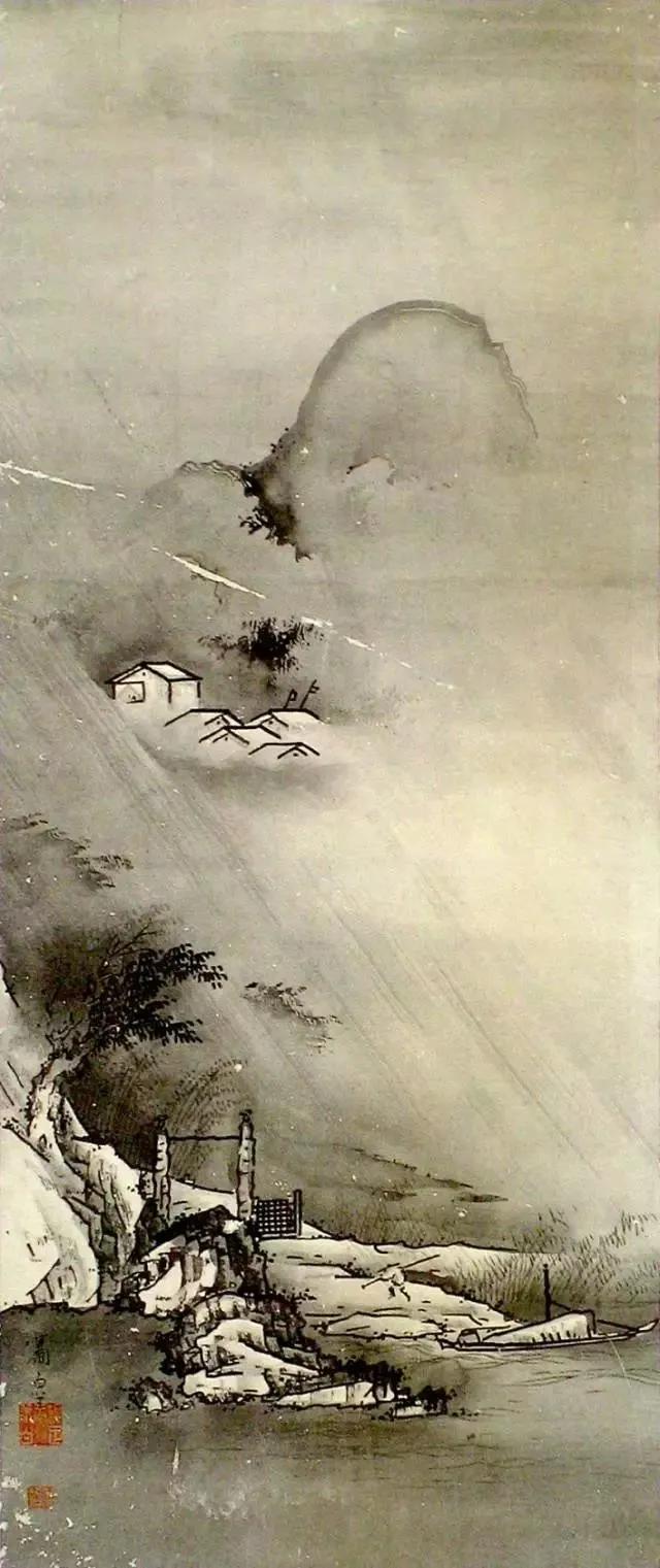 日本水墨画家,日本天才画家惊艳之作